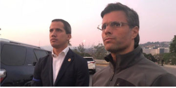 El presidente interino de Venezuela, Juan Guaidó, liberó a Leopoldo López. Foto: Twitter Leopoldo López